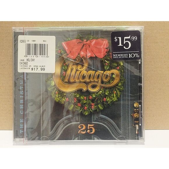 NEW Chicago 25 CD 1998 Christmas Album Rhino Records Chicago XXV Holiday Album - Picture 1 of 9
